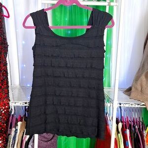 AB STUDIO BLACK TOP SIZE XS